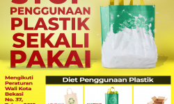 Pengurangan Penggunaan Kantong Belanja Plastik Tip Top Supermarket Pondok Gede