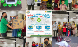 Lomba Daur Ulang Keluarga Kreatif TIP TOP