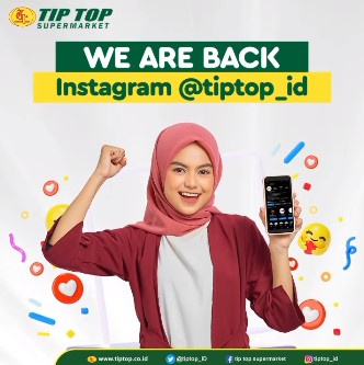 KAMI KEMBALI DI INSTAGRAM @TIPTOP_ID