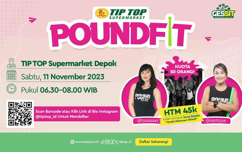 POUNDFIT TIP TOP DEPOK