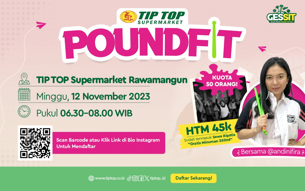 POUNDFIT TIP TOP RAWAMANGUN