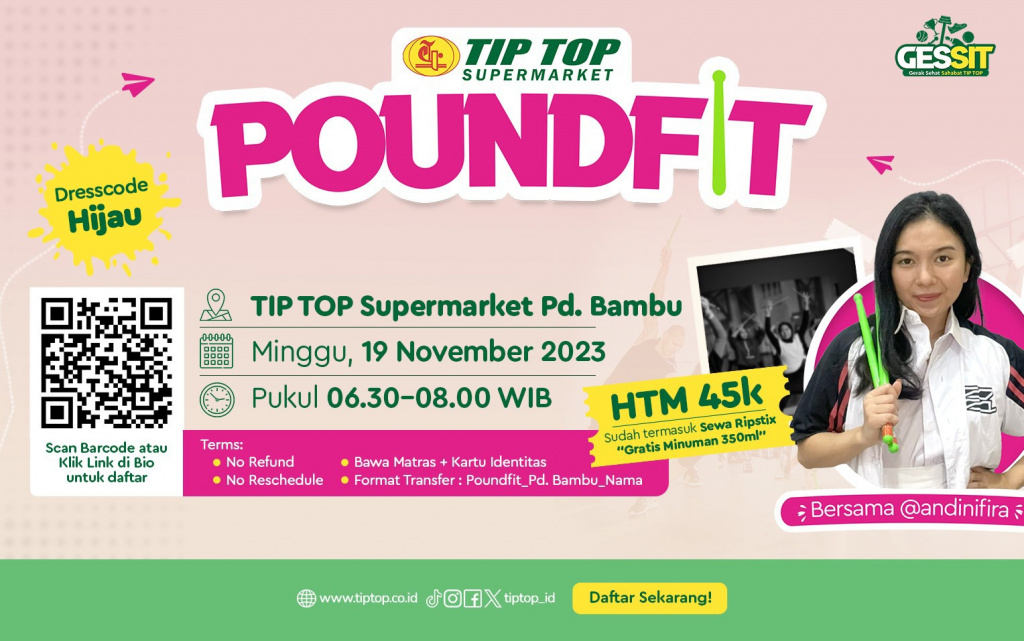 POUNDFIT TIP TOP PONDOK BAMBU