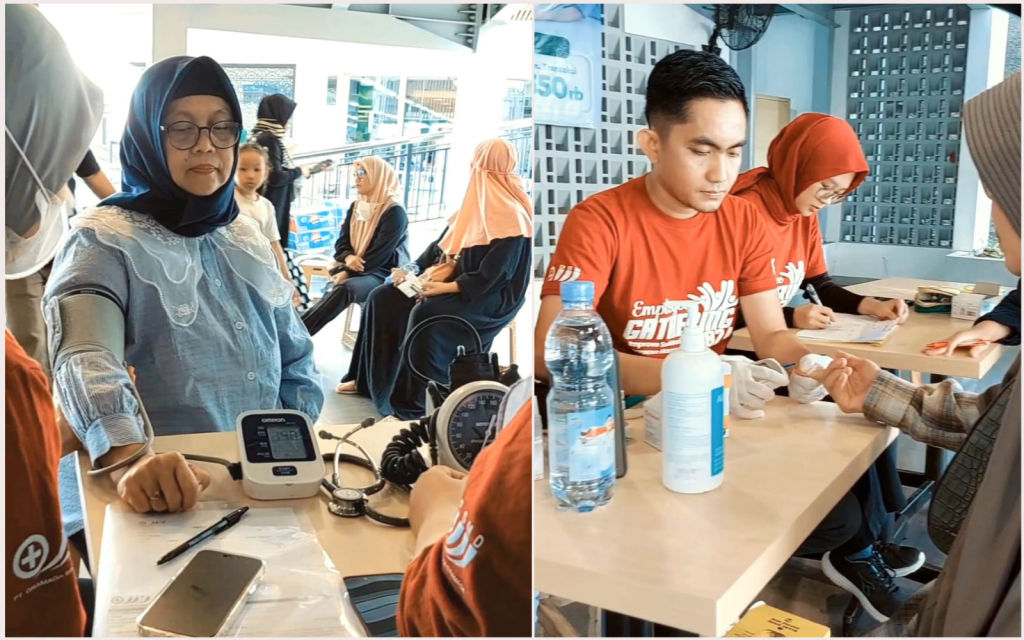 TIP TOP Supermarket Gelar Pemeriksaan Kesehatan Gratis untuk 100 Pelanggan di TIP TOP Bogor