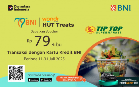Promo Kartu Kredit BNI SPC HUT BNI KE 79
