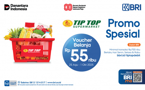 Promo Kartu Debit BRI