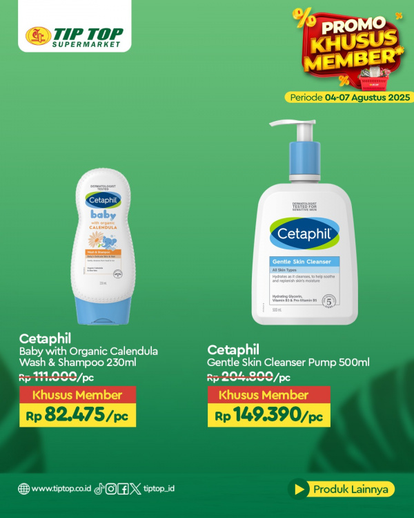 Promo Khusus Member Periode 04-07 Agustus 2025