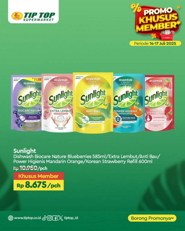 Promo Khusus Member Periode 14-17 Juli 2025