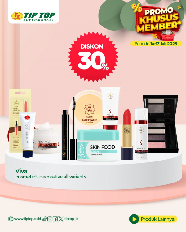 Promo Khusus Member Periode 14-17 Juli 2025