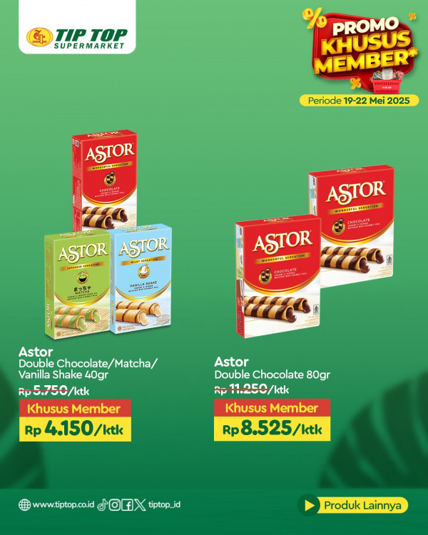Promo Khusus Member Periode 19 - 22 Mei 2025