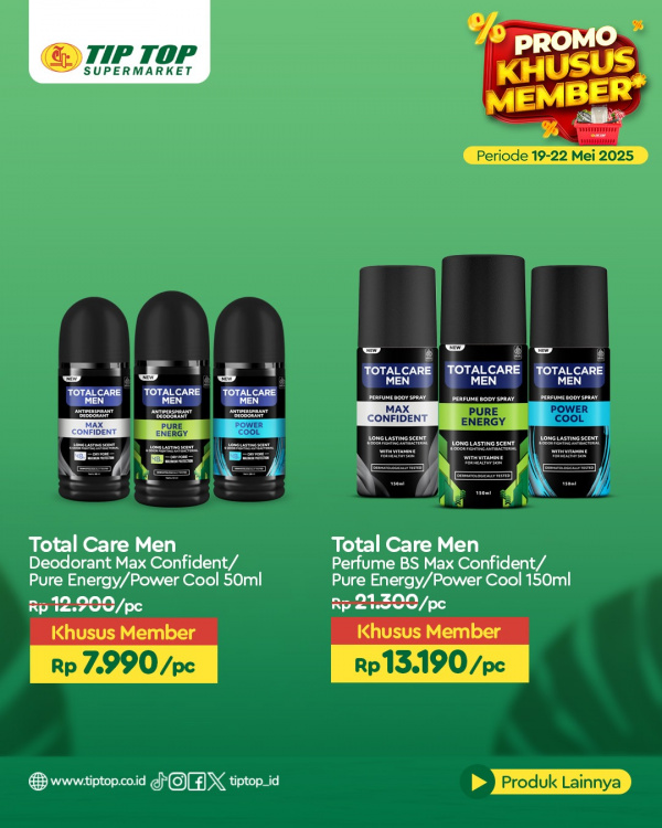 Promo Khusus Member Periode 19 - 22 Mei 2025