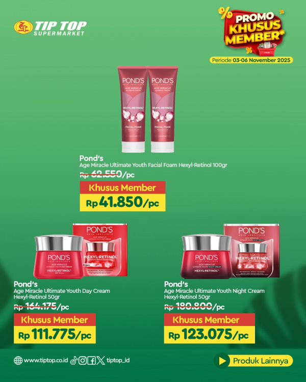 Promo Khusus Member Periode 03-06 November 2025