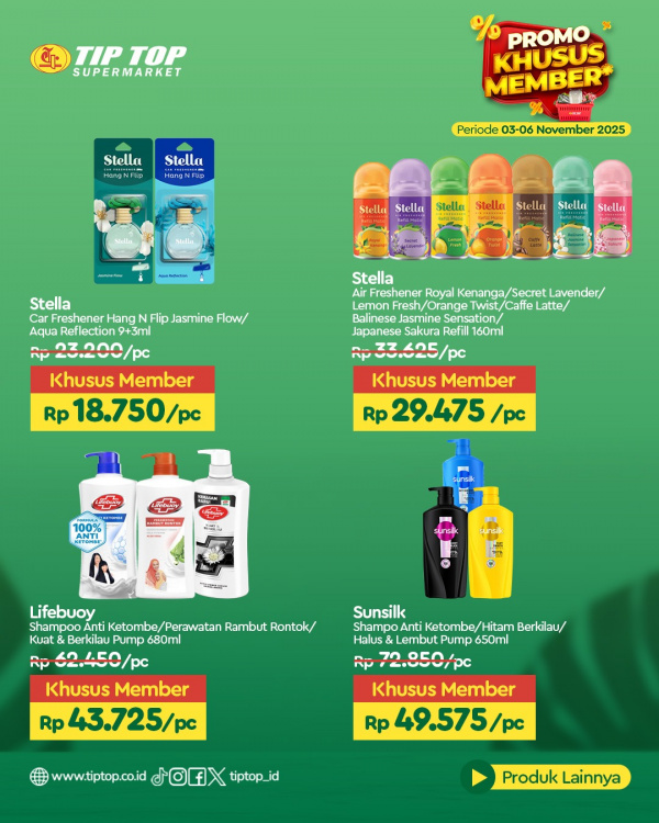 Promo Khusus Member Periode 03-06 November 2025