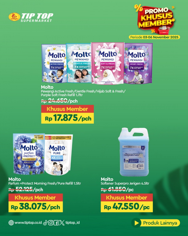 Promo Khusus Member Periode 03-06 November 2025