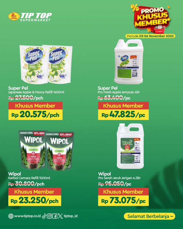 Promo Khusus Member Periode 03-06 November 2025