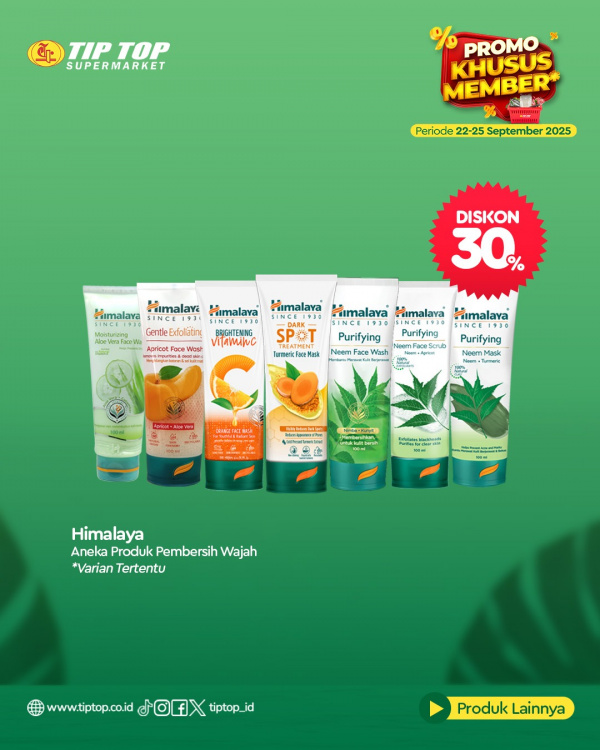 Promo Khusus Member Periode 22-25 September 2025