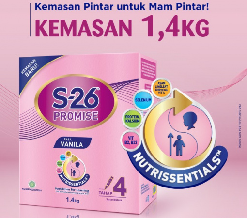 Kemasan Pintar untuk Mam Pintar! Kemasan 1,4 Kg