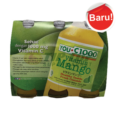 You C1000 Health Supplement Drink Mango 6x140ml