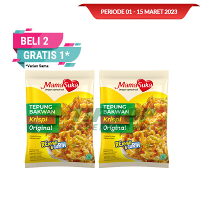 Mama Suka Tepung Bakwan Krispi Original 225gr