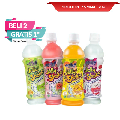 Nutrijell Jelly Shake Pet 340ml