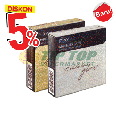 Pixy Make It Glow A Whole New Glow 01 Shining Glow, 02 Shimmer White 8gr
