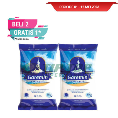 GAREMIN Garam Laut 250gr