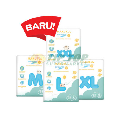 Makuku Baby Diapers CF Pants M28's/ L26's/ XL24's/ XXL22's