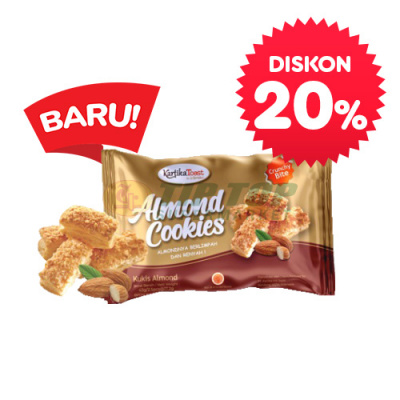 Kartika Toast Almond Cookies 43gr