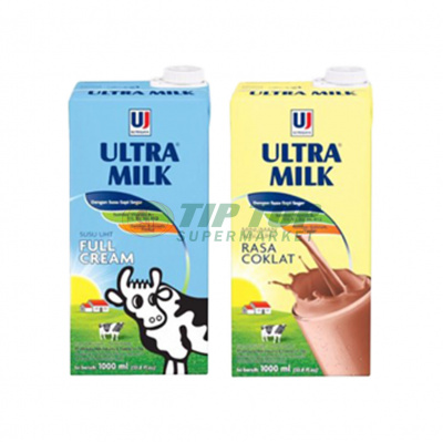 Ultra Milk Plain, Chocolate CB 1000ml