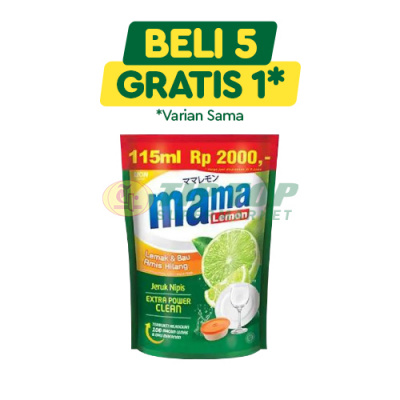 Mama Lemon Xtra Jeruk Nipis Refill 105ml