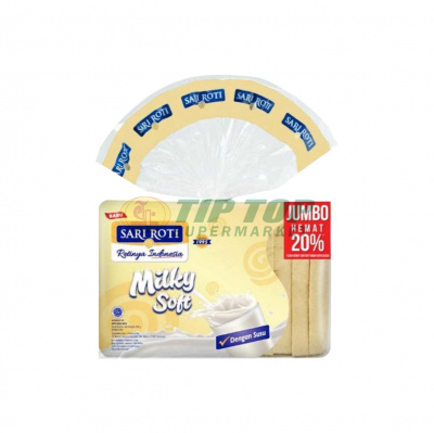 Sari Roti Tawar Jumbo Milky Soft 500gr