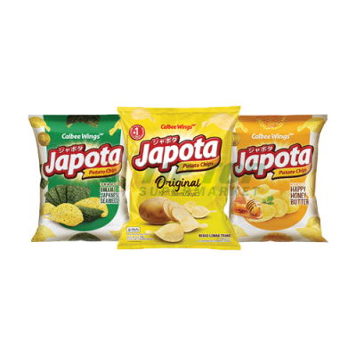 Japota Snack Umami Japanese Seaweed/Happy Honey Butter/Original 68gr