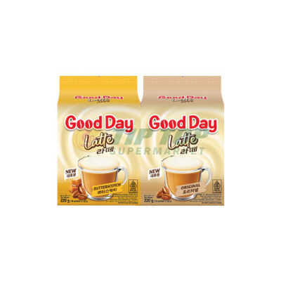 Good Day Kopi Latte Butterscotch/Original Bag 10x22gr