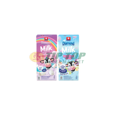 Diamond Susu UHT Marshmallow/Bubble Gum 200ml