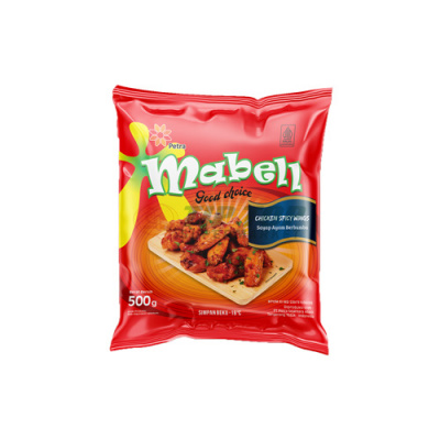 Mabell Chicken Spicy Wing 500gr