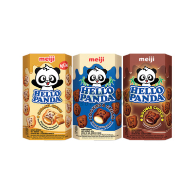 Hello Panda Caramel/Cookies Cream/Double Choco 42gr