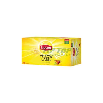 Lipton Teh Celup Black Tea Yellow Label Tea 50x2gr