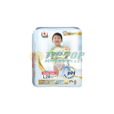 Favour Baby Diapers Pants L 28’s