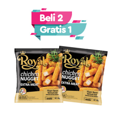 Belfoods Royal Chicken Nugget Stick 470gr