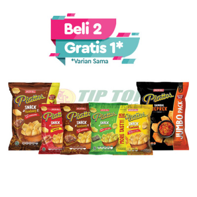 Piattos Rasa Sapi Panggang 35gr/Barbeque/Sapi Panggang/Rumput Laut/Sambal Matah/Sambel Geprek/Keju Pedas Korea 68gr/Sapi Panggang/Sambel Geprek 120gr