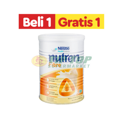 Nutren Fibre Rasa Vanila Tin 400gr