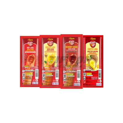 Fiesta RTG Sosis Hot Lava/Cheese Lava/Hickory Sauce 60gr/Bakso Cheese Lava 55gr