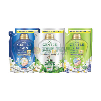 Gentle Gen Morning Breeze/Anti Bau Keringat/Parisienne Garden 1,5ltr