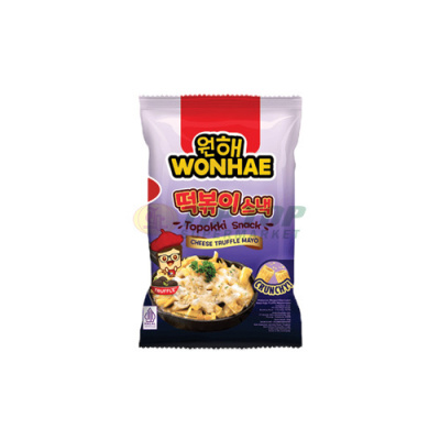 Wonhae Snack Topokki Cheese Truffle Mayo 80gr