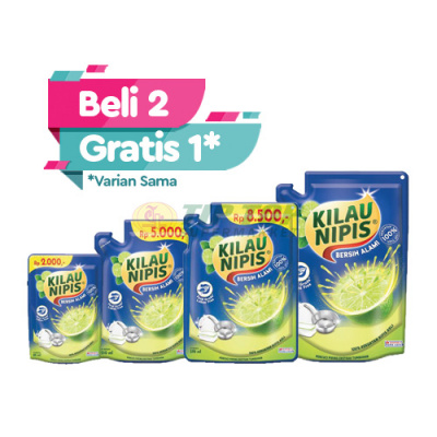 Kilau Nipis Dishwash 85ml/210ml/370ml/630ml