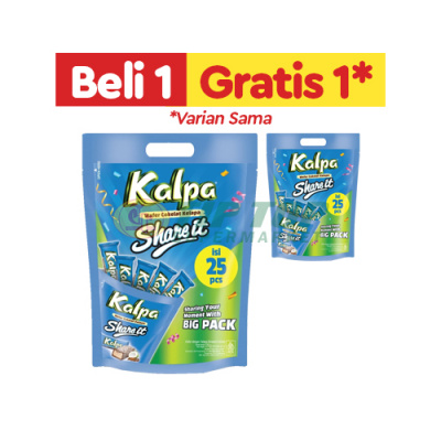 Kalpa Wafer Cokelat Kelapa Share It 25's
