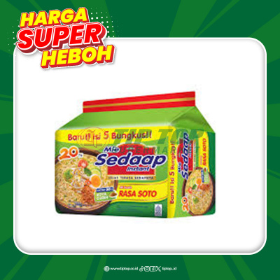 Sedaap Mie Rasa Soto 5's