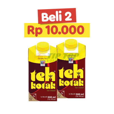 Teh Kotak Minuman Teh Beraroma Melati 500ml