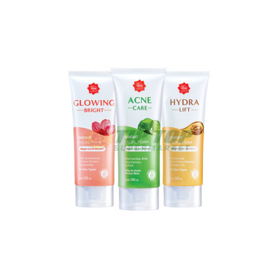 Viva Facial Foam Glowing Bright/Acne Care/Hydra Lift 100ml