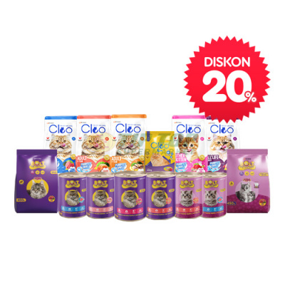 Cleo/Bold Aneka Makanan Kucing *Varian Tertentu
