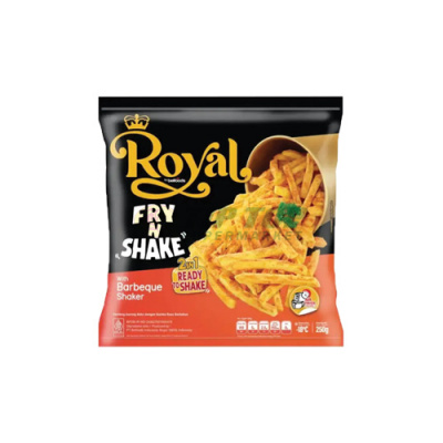 Royal Belfoods Kentang Goreng Fry & Shake Barbeque 250gr